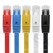 High Quality Flat Ethernet Cable Lan Cat5e/cat6 Patch Cord